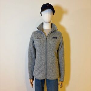 🏔️ Patagonia Women's Better Sweater Full-Zip Fleece Jacket - Gray